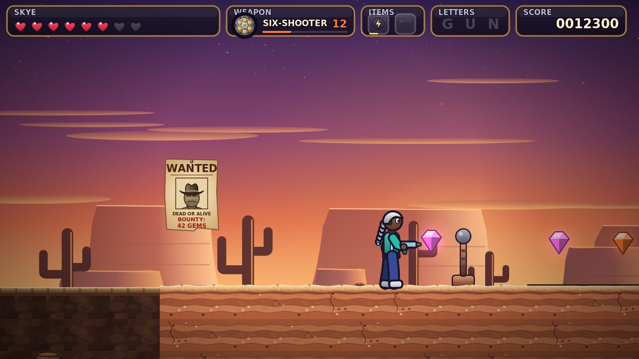 Dry Gulch, a Western town.